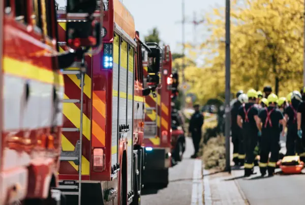 emergency management fire trucks